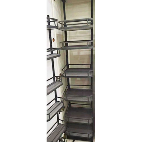 Dark Gray Flat Line Pantry Unit