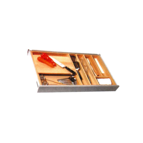 Wooden Cutlery Tray Removable Chopping Board