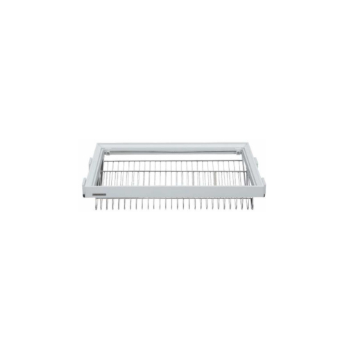 White Colored Stainless Steel Shoe Rack