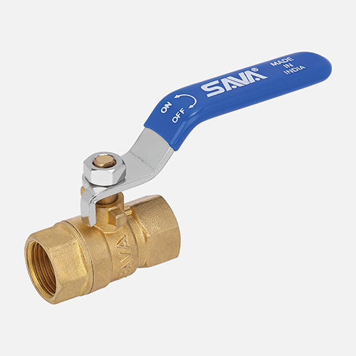 Golden-Silver-Blue 2.5 Inch Bp Brass Ball Valve