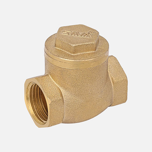 Golden 1 Inch Brass Check Valve at Best Price in Jamnagar | Sava Metal ...