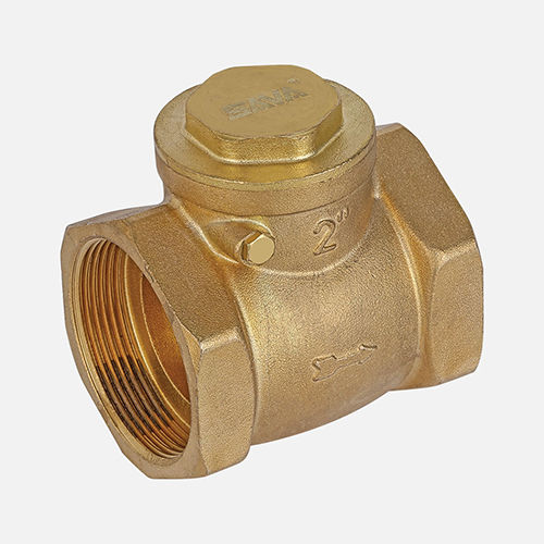 Golden 2 Inch Brass Check Valve