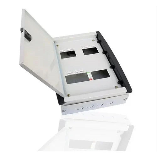 White Tpn Double Door Distribution Board