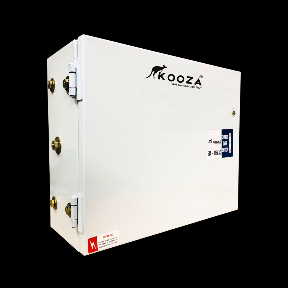 63a 415v Electric Change Over Switch - Color: White