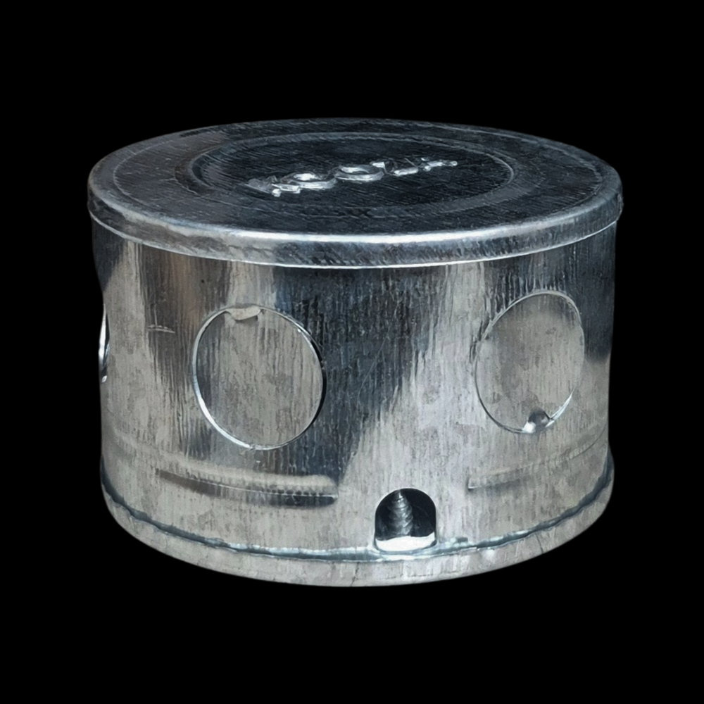 Gi Round Concealed Box - Color: Gray