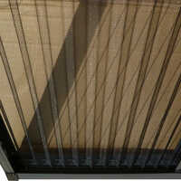 Aluminum Pleated Mosquito Mesh - Polyester Material, Customizable Mesh Size, Ideal For Windows And Doors - Durable, Lightweight, Rust-resistant Design