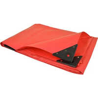 200 GSM Red HDPE Trapaulin