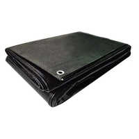 200 GSM Black HDPE Trapaulin