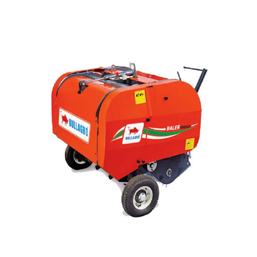 Bull Agro Round Straw Baler - Color: Red