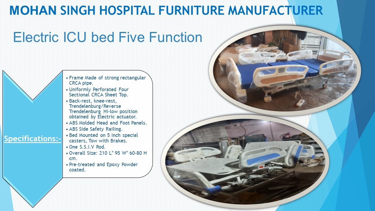 Electric I.C.U Hospital Bed