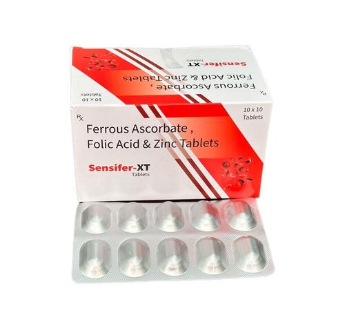 FERROUS ASCORBATE AND FOLIC ACID ZINC TABLETS