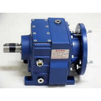 Inline Helical Gearbox - Color: Blue