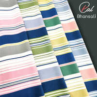 Fancy Cotton Shirting Fabric - Cotton, 150-200 Gsm , Multicolor Printed Design, High Quality Liner Pattern For Garment Industries