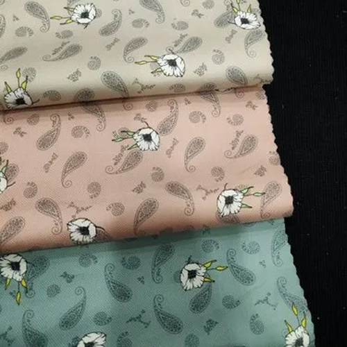 3D Flower Cotton Print