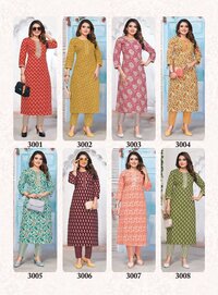 Laado Kavya Jaipuri Vol-3 - Kurti With Pant