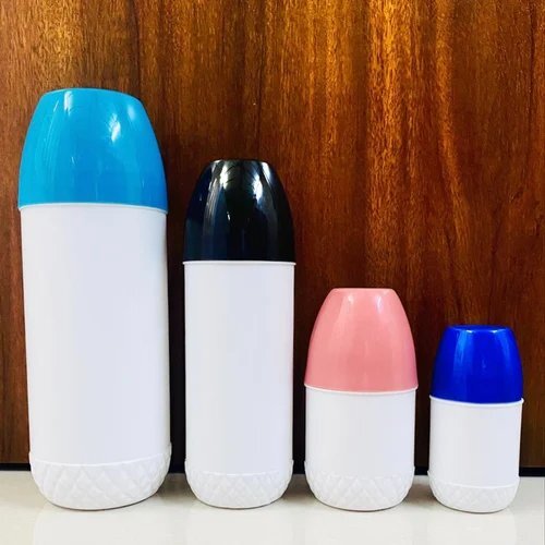 Admire Shape HDPE Bottle With Measuring Cup