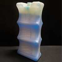 Insulated Be er Bag with 6 X 600 ML Can Cooler Cold Gel Ice Packs