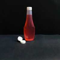 500 Ml Sauce Bottle - Hdpe, Transparent Color , Rigid Hardness, Flip Top Cap, 1 Year Warranty