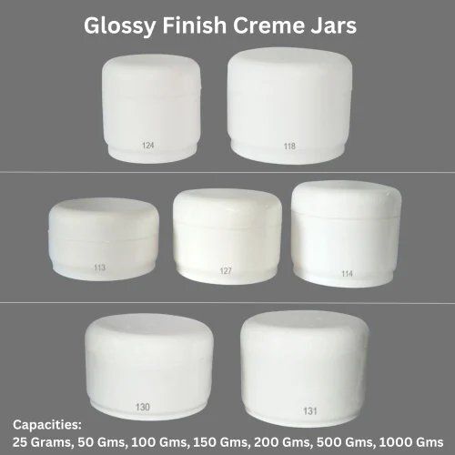 Cosmetic Bottles and Creme Jars