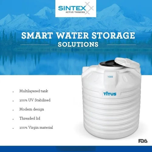 Many Sintex Titus Water Tanks