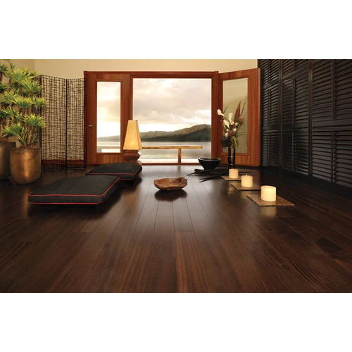 Classy Brown Oak Wood Flooring