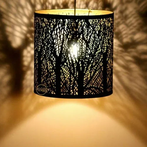 Multi Colour Hanging Light - Color: Black