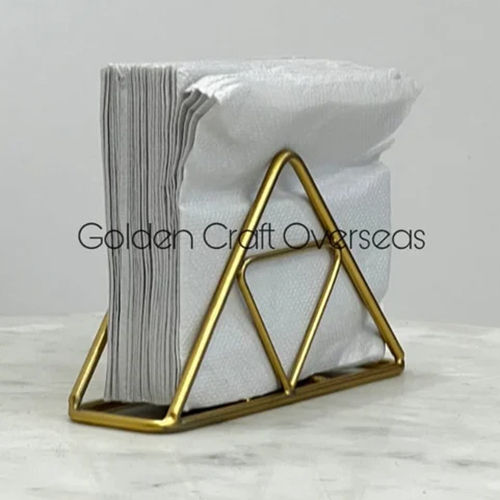 Golden Affordable Iron Tissue Holder