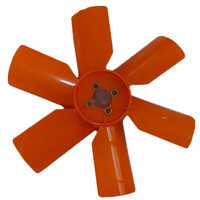 Inter Engine Fan - High-quality Material, 6-blade Design , Stylish Orange Color, Energy Efficient, Ideal For Residential & Commercial Use