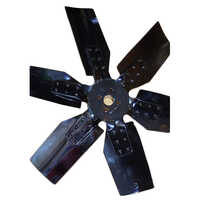 Jcb Engine Cooling Fan - Color: Black