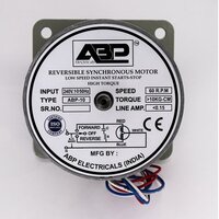 Industrial Synchronous Motor - 220 Volt, 50 Hertz | Single Phase, Electric Start, Warranty Included, Ideal For Pumps And Compressors