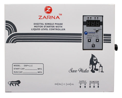 Single Phase Motor Panel With Liquid Level Controller (Model: Zsdp-Llc) Ideal For 1/2/3 Hp Submersible V4 Pumps - Accuracy: 99  %