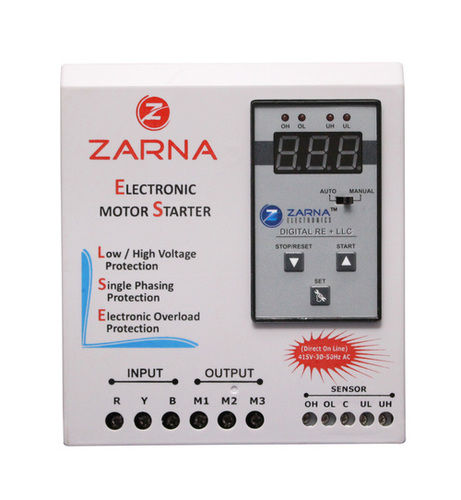 Three-Phase Digital DOL Starter with Liquid Level Controller (MODEL: WD-LLC)