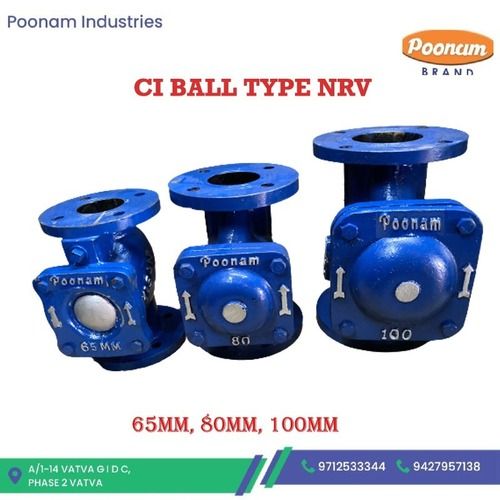 CI BALL TYPE NONE RETURN VALVES