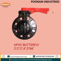 Upvc butterfly valves