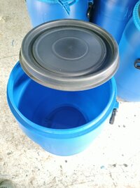 50 LTR FULLY OPEN TOP HDPE DRUM