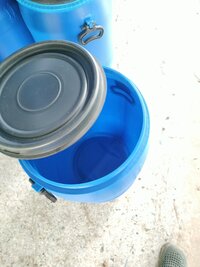 50 Ltr Fully Open Top HDPE  Drum