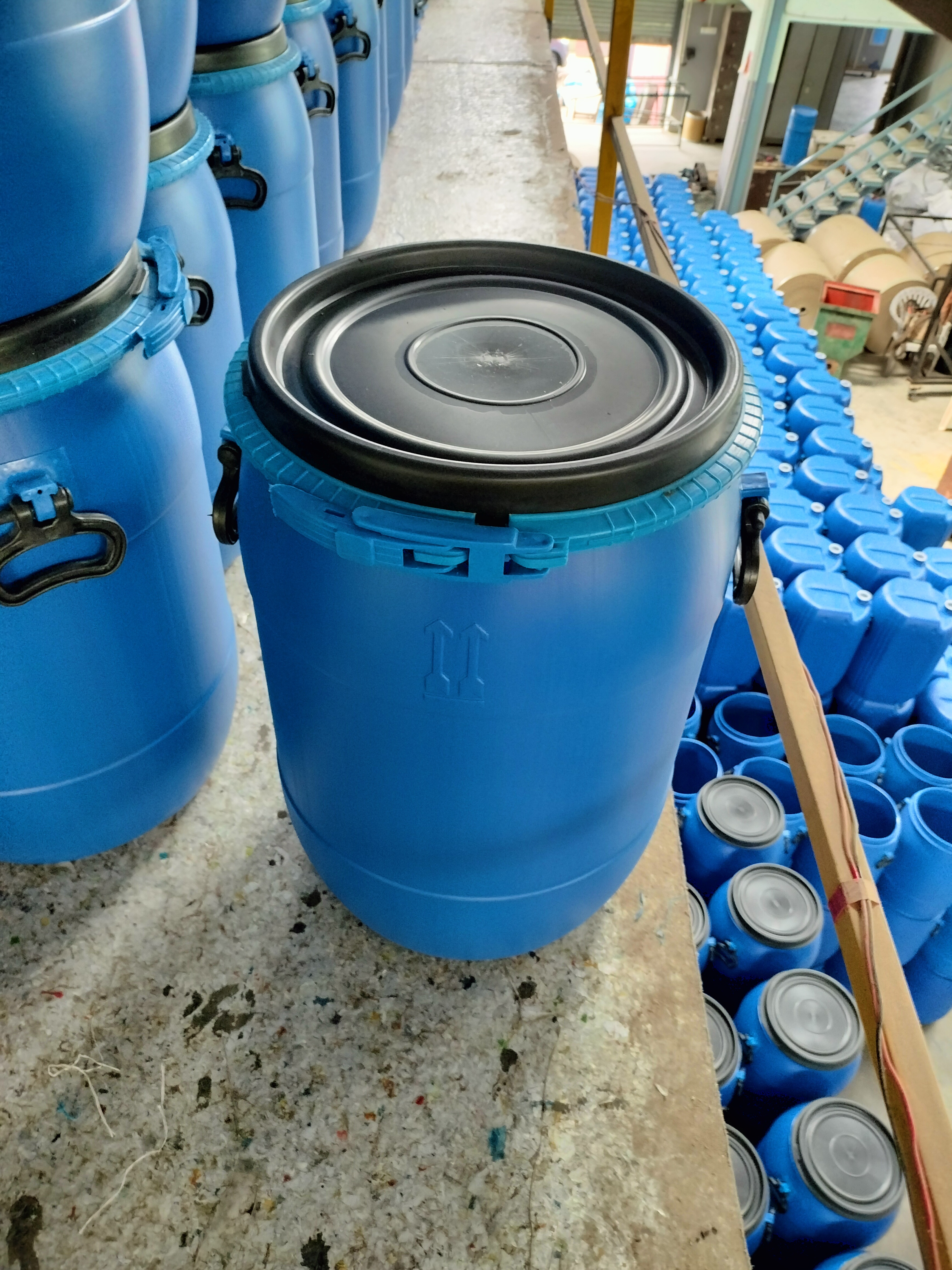 50 LTR FULLY OPEN TOP HDPE DRUM
