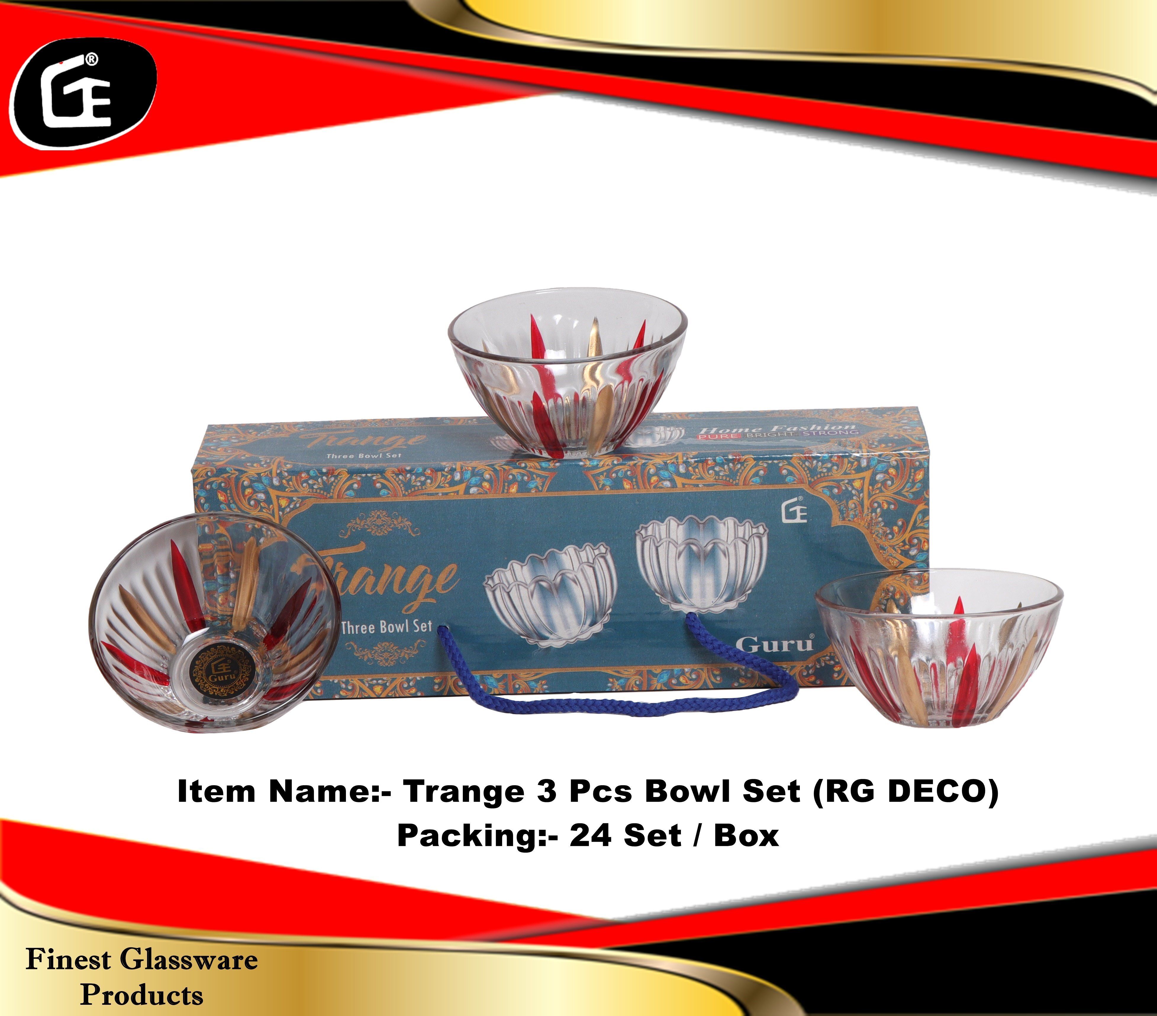 TRANGE BOWL SET (RG DECO)