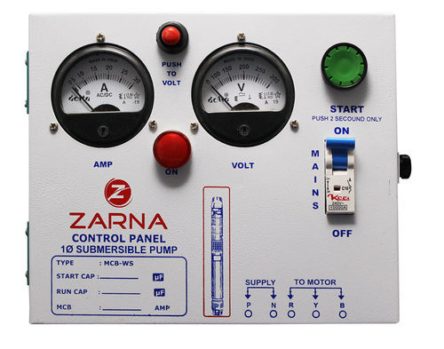 Single Phase Mcb Panel For Oilfield Submersible Pump For 1.5 Hp - Base Material: Metal Base