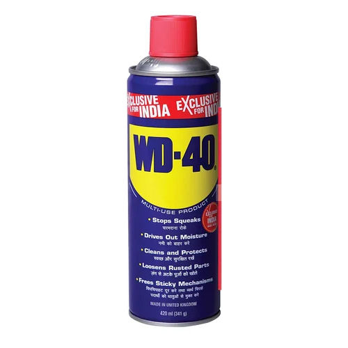  Wd 40 रस्ट लुब्रिकेंट्स स्प्रे आवेदन: साफ़ करें