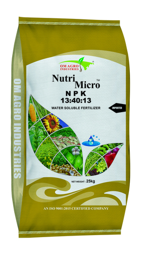 Nutri Micro N P K 13:40:13 25Kg Water Soluble Fertilizer at Best Price ...