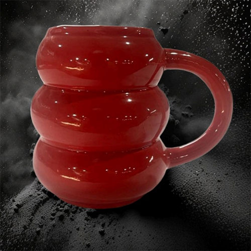 Red Spring Brust Mugs