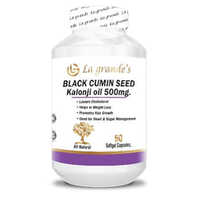 Black Cumin Seed Kalonji Oil 500mg Capsules Gym Supplements