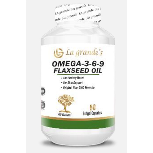 OMEGA-3-6-9 FLAXSEED OIL Softgels Capsules