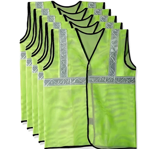 Green Reflective Safety Jacket