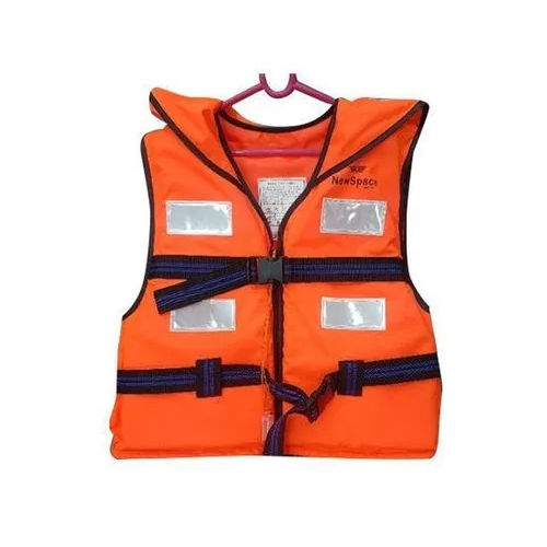 Orange Polyester Safety Jacket