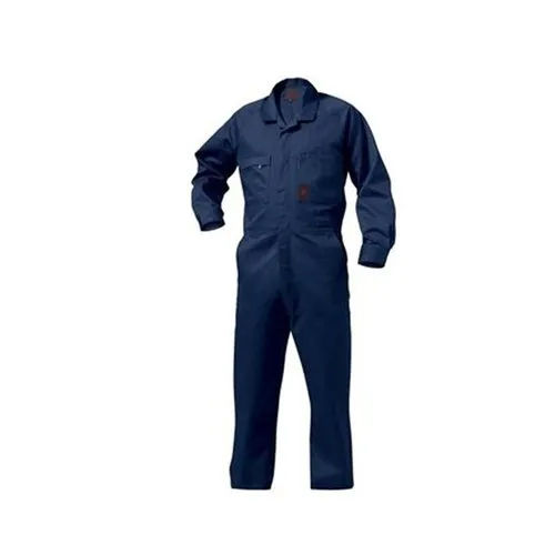 Dark Blue Cotton Boiler Suit