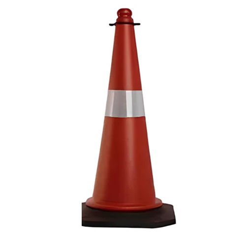 Red & White Plastic Traffic Cones