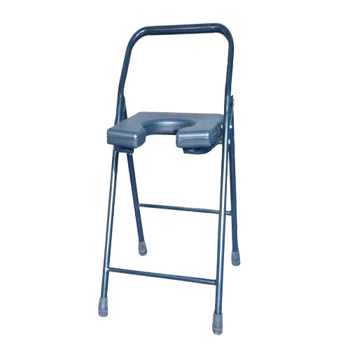 Iron Half Support Commode Chair