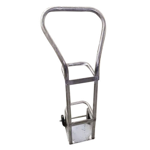 SS Oxygen Cylinder Trolley